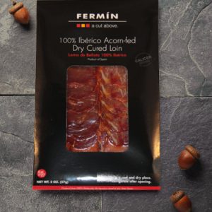 Sliced Iberico Acorn-Fed | Lomo de Bellota en lonchas | Cured Meat | Fermin Ibericos | Spanish Food